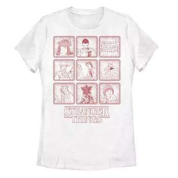 Детская футболка Netflix Stranger Things Red Line Art Box Up Licensed Character