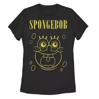 Детская футболка Nickelodeon Sponge Bob SquarePants с большой улыбкой на лице Licensed Character