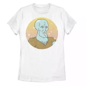 Детская футболка Nickelodeon Sponge Bob SquarePants с красивым портретом кальмара и рисунком Nickelodeon