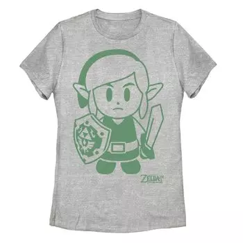Детская футболка Nintendo Legend Of Zelda Links Awakening Link с графическим изображением Licensed Character
