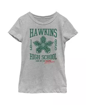 Детская футболка «Очень странные дела» для девочек «Дом Демогоргонов» Netflix