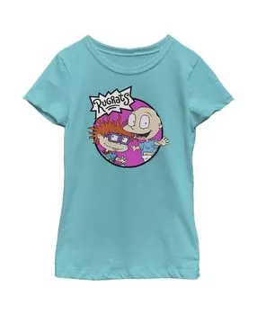 Детская футболка «Ох уж эти детки» для девочек «Лучшие друзья Чаки и Томми» Nickelodeon