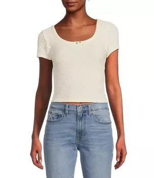 Детская футболка Originals с короткими рукавами и пуантами Originality, слоновая кость