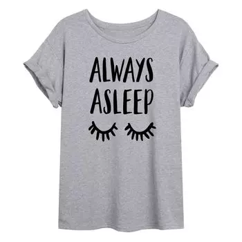 Детская футболка оверсайз с рисунком Always Asleep Licensed Character