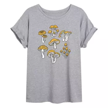 Детская футболка оверсайз с рисунком «Грибы» Licensed Character