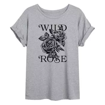 Детская футболка оверсайз с рисунком Wild Rose Licensed Character