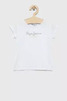 Детская футболка Pepe Jeans, белый