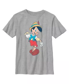 Детская футболка «Пиноккио для мальчиков» «Я настоящий мальчик на прогулке» Disney