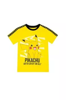Детская футболка Pokemon, желтый