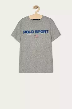 Детская футболка Polo Ralph Lauren, серый