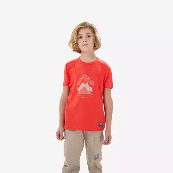 Детская футболка Quechua, цвет amapola