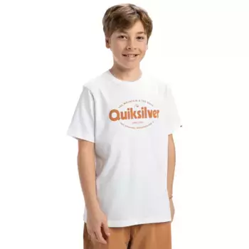 Детская футболка Quiksilver Ev Shape All Days, белый