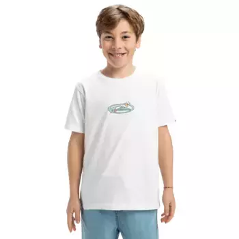Детская футболка Quiksilver Evo Nature Magic, белый