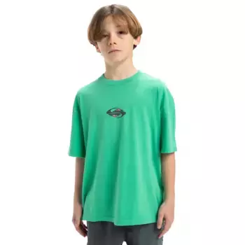 Детская футболка Quiksilver Gh Qs Global Heat, зеленый