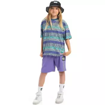 Детская футболка Quiksilver Global Heat, голубой