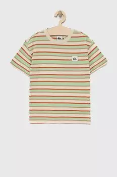 Детская футболка Quiksilver из хлопка, мультиколор