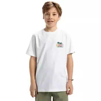 Детская футболка Quiksilver Sunny Palms Ev, белый