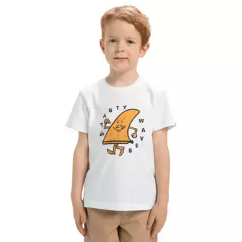 Детская футболка Quiksilver Tasty Waves, белый
