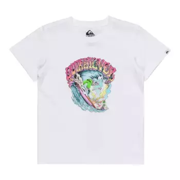 Детская футболка Quiksilver Times Up, белый