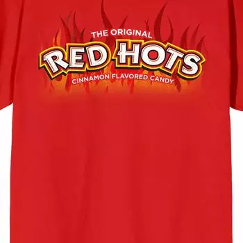 Детская футболка Red Hots с изображением пламени и логотипа Licensed Character