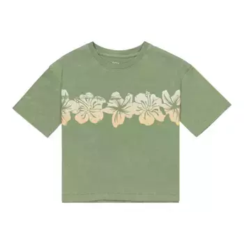 Детская футболка Roxy Sun For All Seasons, зеленый