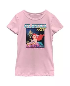Детская футболка «Русалочка» Ariel Atlantica 1989 для девочек Disney