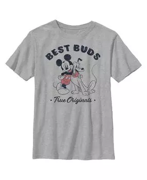 Детская футболка с эффектом потертости True Originals для мальчиков «Микки и друзья» Disney