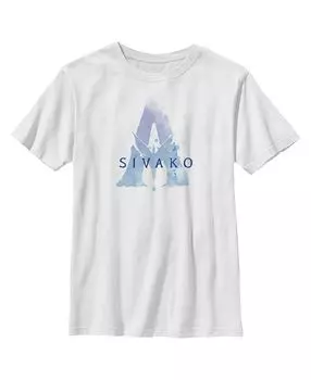 Детская футболка с акварельным логотипом Sivako Avatar для мальчиков 20th Century Fox