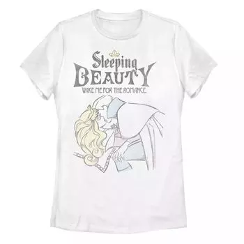 Детская футболка с эскизом Disney's Sleeping Beauty «Разбуди меня для романтики» Licensed Character