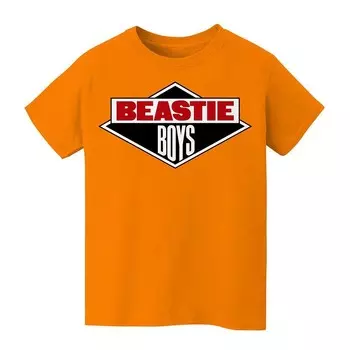 Детская футболка с цветным логотипом и графическим рисунком Beastie Boys 8–20 лет Licensed Character, цвет Tennessee Orange