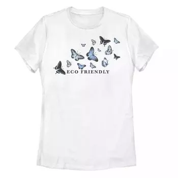 Детская футболка с цветочным рисунком Eco Butterfly