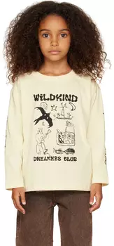 Детская футболка с длинным рукавом Off-White Jian Dreamers Club Wildkind