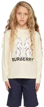 Детская футболка с длинным рукавом Yellow Hare Burberry