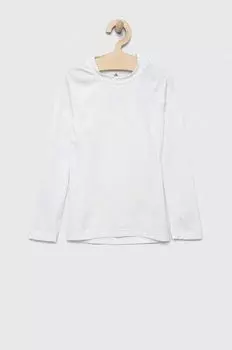 Детская футболка с длинными рукавами adidas Performance TF LS TEE Y, белый
