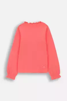 Детская футболка с длинными рукавами Coccodrillo, розовый