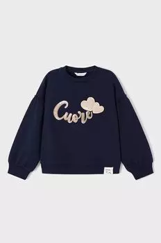 Детская футболка с длинными рукавами Mayoral, темно-синий