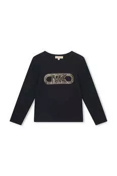 Детская футболка с длинными рукавами Michael Kors, темно-синий
