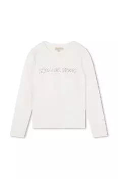 Детская футболка с длинными рукавами Michael Kors, белый