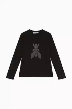 Детская футболка с длинными рукавами Patrizia Pepe J051, черный