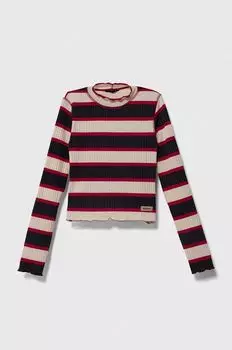 Детская футболка с длинными рукавами Sisley, серый