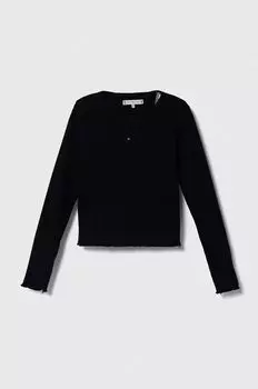 Детская футболка с длинными рукавами Tommy Hilfiger, темно-синий