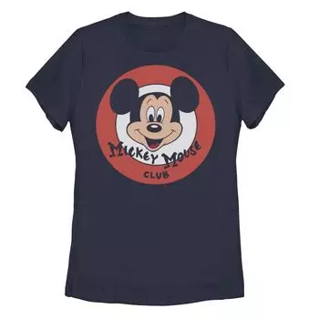 Детская футболка с двойным кругом в честь 100-летия Disney Club Микки Мауса Licensed Character