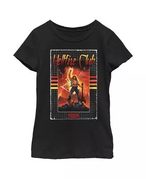 Детская футболка с фильмом «Очень странные дела» для девочек, рок-звезда Эдди Мансон, VHS Netflix