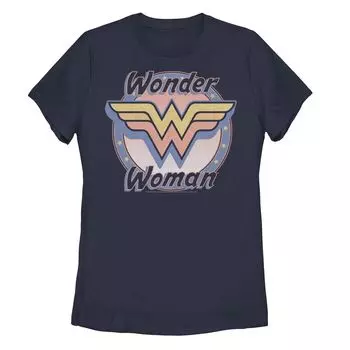 Детская футболка с графическим логотипом DC Comics Wonder Woman и ретро-логотипом Licensed Character
