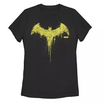Детская футболка с графическим логотипом DC Fandome Batman Paint Splatter Drip Licensed Character