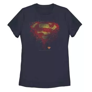 Детская футболка с графическим логотипом DC Fandome Superman Paint Splatter Licensed Character
