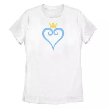 Детская футболка с графическим логотипом Kingdom Hearts Heart & Crown Licensed Character