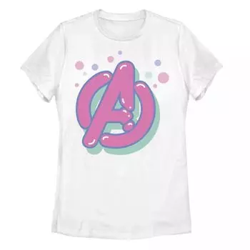 Детская футболка с графическим логотипом Marvel Avengers Bubble Pop Licensed Character