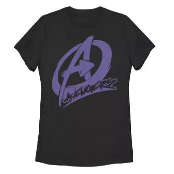 Детская футболка с графическим логотипом Marvel Avengers, нарисованным распылением Licensed Character