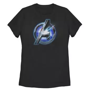 Детская футболка с графическим логотипом Marvel Avengers Tech Licensed Character, черный